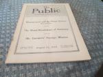 The Public Journal 8/31/1918 Moral Breakdown Germany