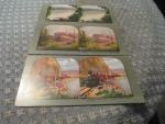 Stereoscope Cards-Great Falls Missouri River-Lot of 3