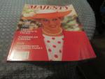 Majesty Magazine 12/1985 Charles and Diana on Tour