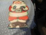 Sears Happi-Time Toy Town Santa Stand Up 1948