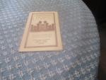 Mormon Tabernacle Organ Recital Program 8/1948