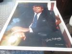 John F. Kennedy- Offical Presential Display Photo 1961