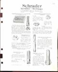 Schrader Tire Dust Caps Rim Nuts 1925 advert